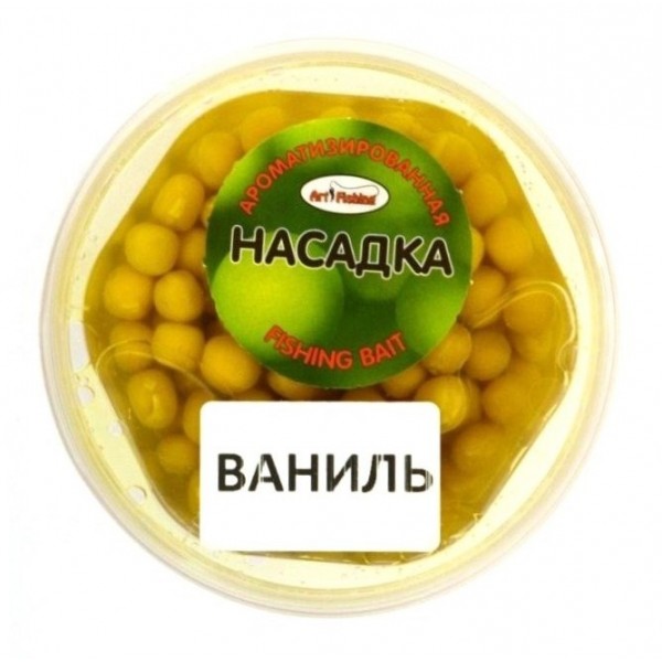 Горох наживка, Art Fishing, банку, 250мл, смак Ваніль